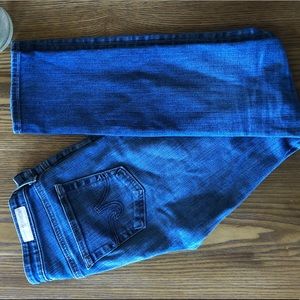 Medium Wash AG Skinny Jeans